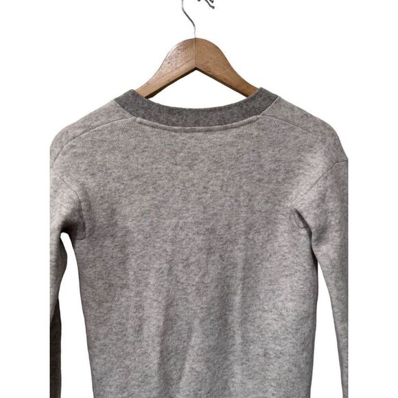 Athleta Westlake Gray Cardigan Sweater Wool Blend Button Front XS Athleisure - Picture 10 of 13